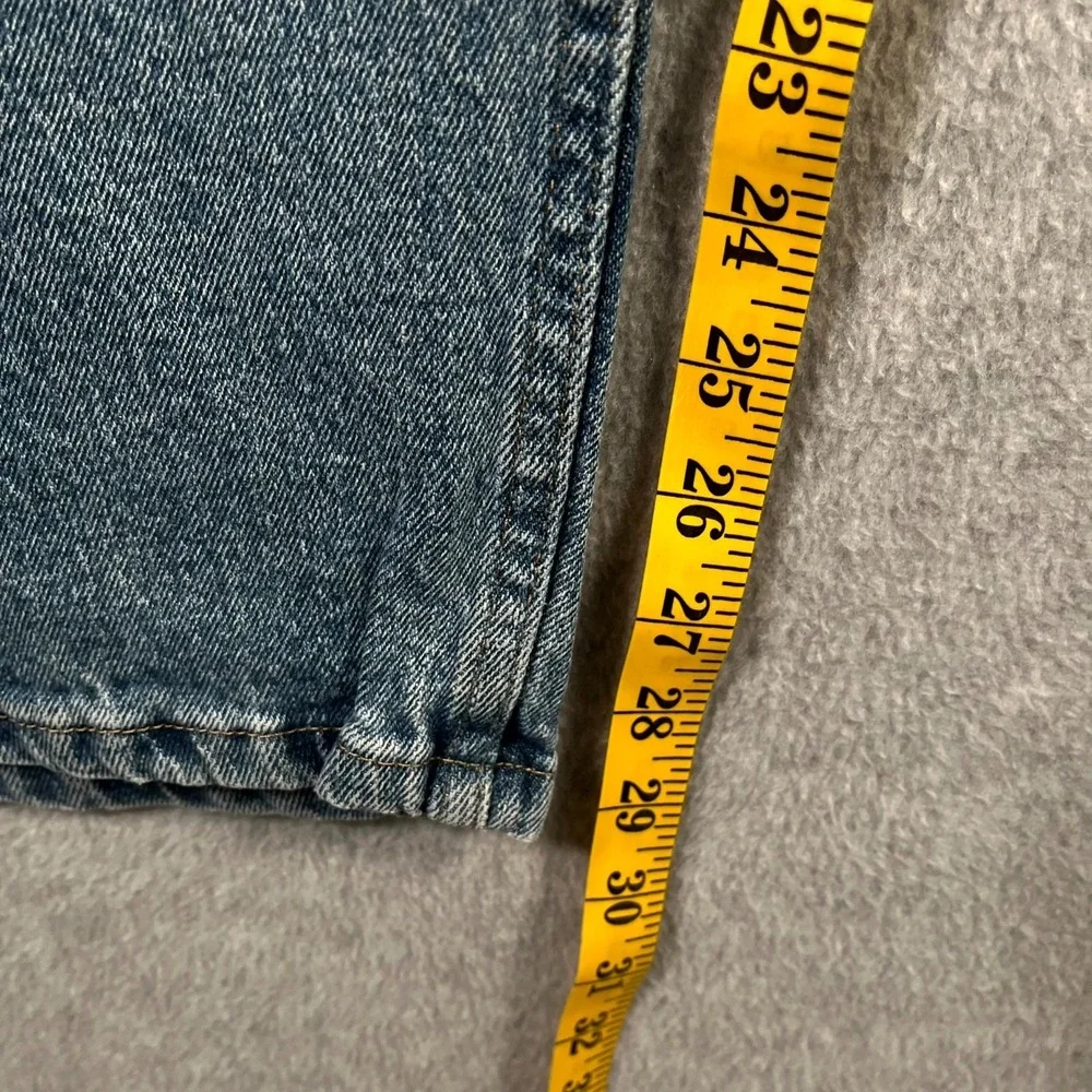 Wrangler Five Star Premium Jeans Men 46x30 Blue Denim Comfort Regular Fit Cotton